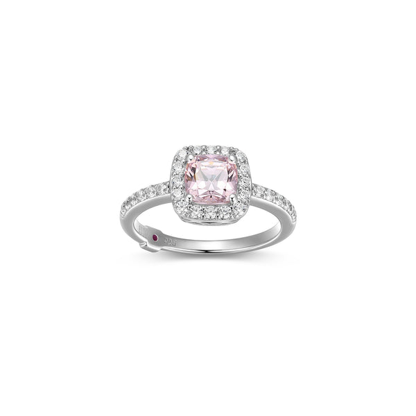 Bague Zircon Solitaire – Elle Argent 925