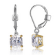 Boucles ELLE pendantes argent 925 et zircon