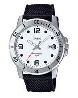 Casio MTP-VD01C Cadran Bleu Acier