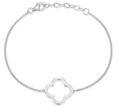 Bracelet Motif Trèfle – Reign Argent 925