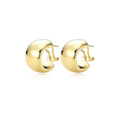 Omega Clip Hoop Earrings – Reign Sterling Silver 925