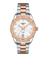 Tissot PR 100 Sport Chic bicolore nacre
