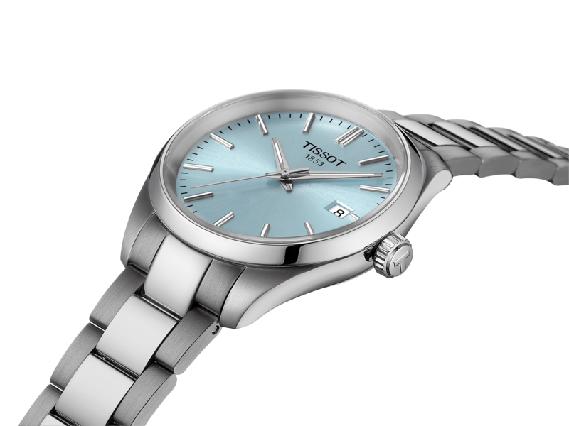 Tissot PR 100 34mm Bracelet Cuir Femme