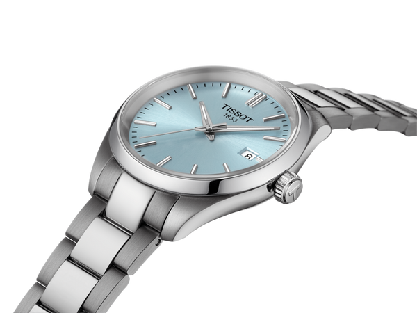 Montre Tissot PR 100 34 mm femme bracelet cuir – T150.210.11.351.00