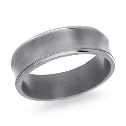 Bague Tantale Lignes Épurées – Alliance Homme Malo