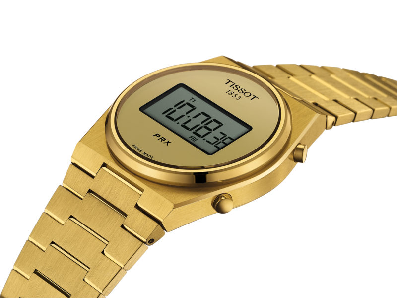 Tissot PRX Digital 40mm Doré PVD