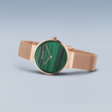 Bering Classic 31mm Malachite Dorée