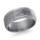 Bague Tantale Fini Brossé Sombre – Alliance Homme Malo
