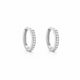 Boucles d'Oreilles Huggies Or 10K Zircon