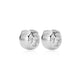 Boucles d'Oreilles Huggies Épaisses Zircon – Reign Argent 925