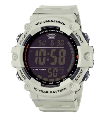 Casio AE-1500WH Heure Mondiale Kaki