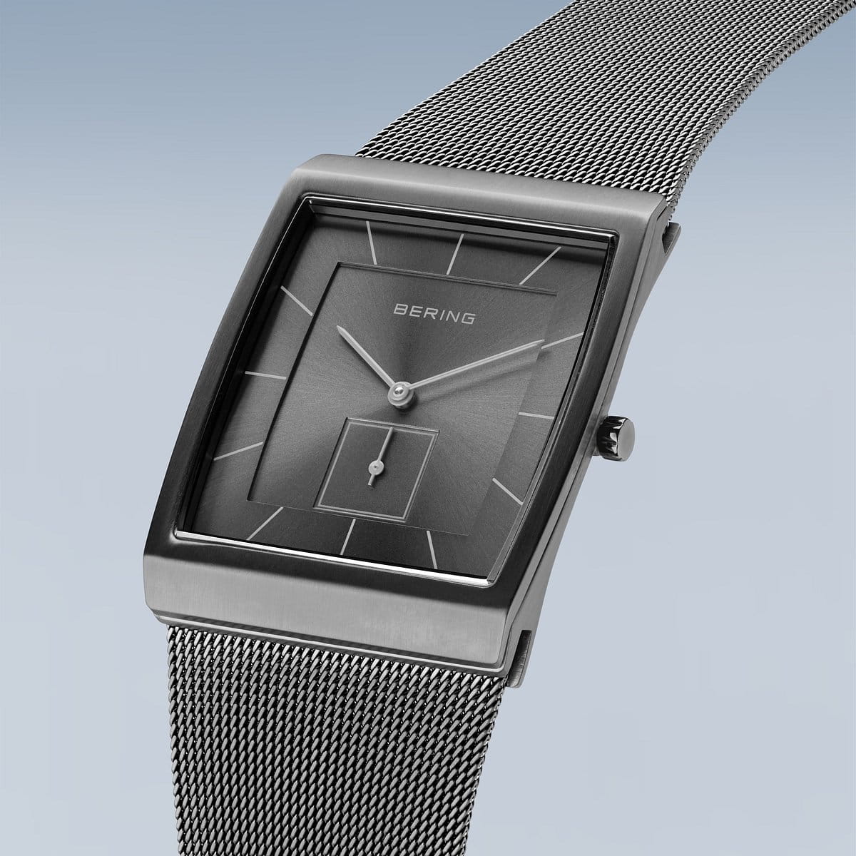 Bering Classic 33mm Acier Bleu