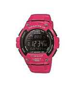 Casio W-S220C Sport Solaire Rouge