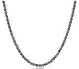 Chaîne Torsadée 24po – Ethos Argent 925