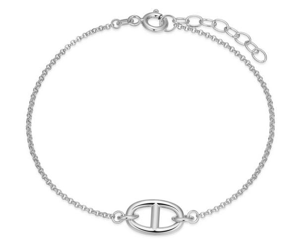 Bracelet Mailles Marine – Reign Argent 925