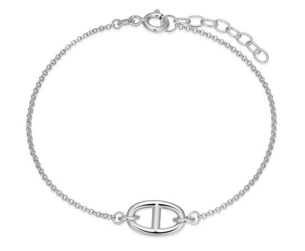 Bracelet Mailles Marine – Reign Argent 925