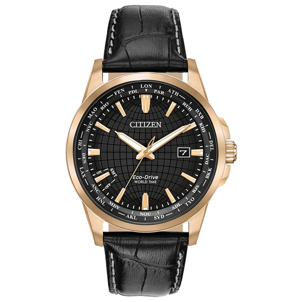Montre Citizen World Perpetual Acier