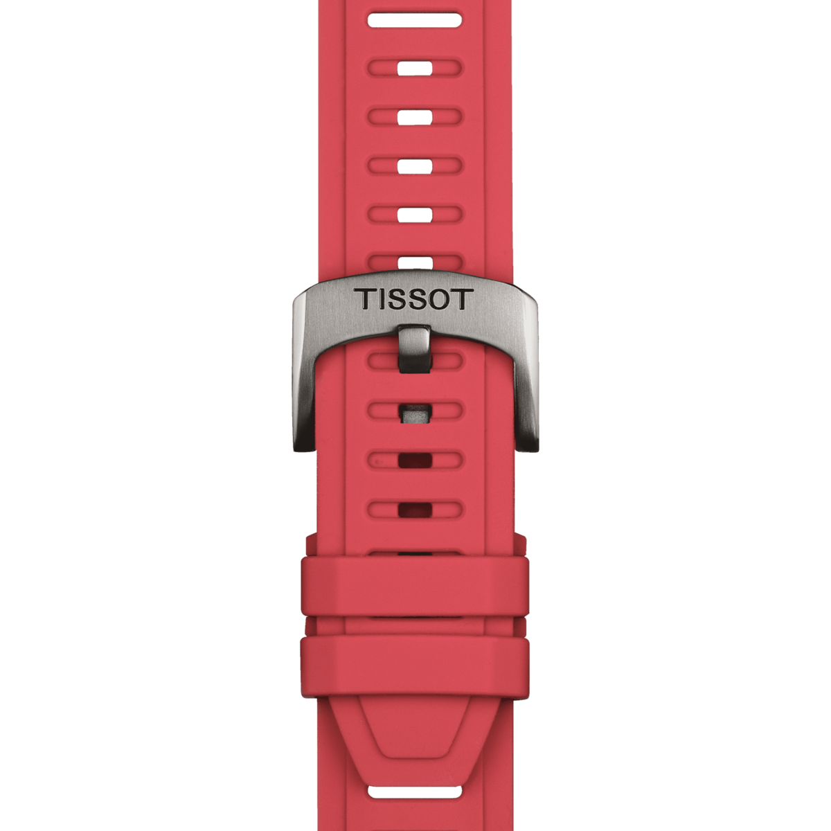 Bracelet Tissot Silicone Rouge 21mm T-Touch Connect