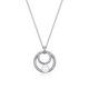 Luminous Pearl Pendant Necklace – 925 Sterling Silver