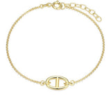 Bracelet Maillons Marins et Rolo Plaqué Or – Reign Argent 925