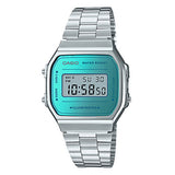 Casio Vintage A168WEM Bleue Acier
