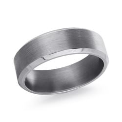 Bague Tantale Minimaliste – Alliance Homme Malo