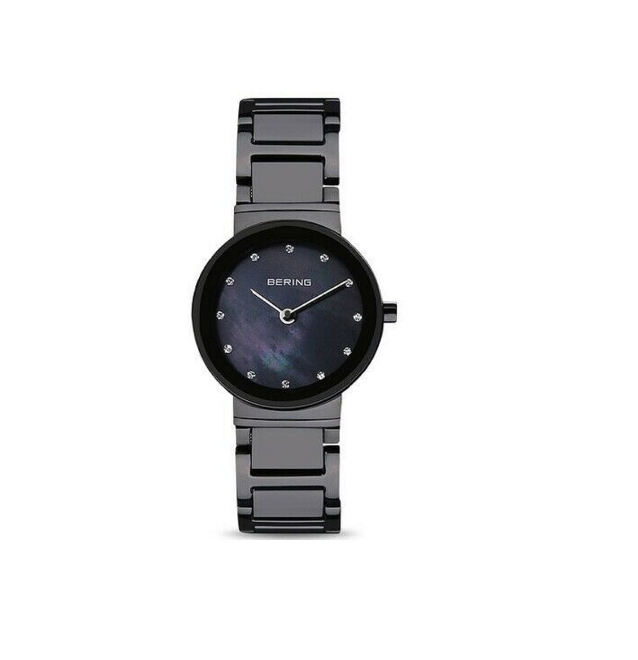 Montre Bering 10126-765 acier bleu et or rose