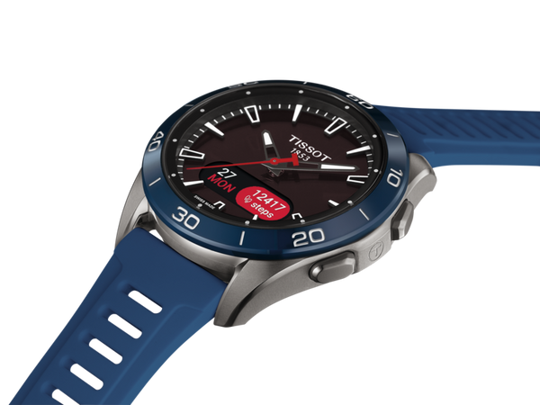 Montre Tissot T-Touch Connect Sport 43 mm homme bracelet noir – T153.420.47.051.01