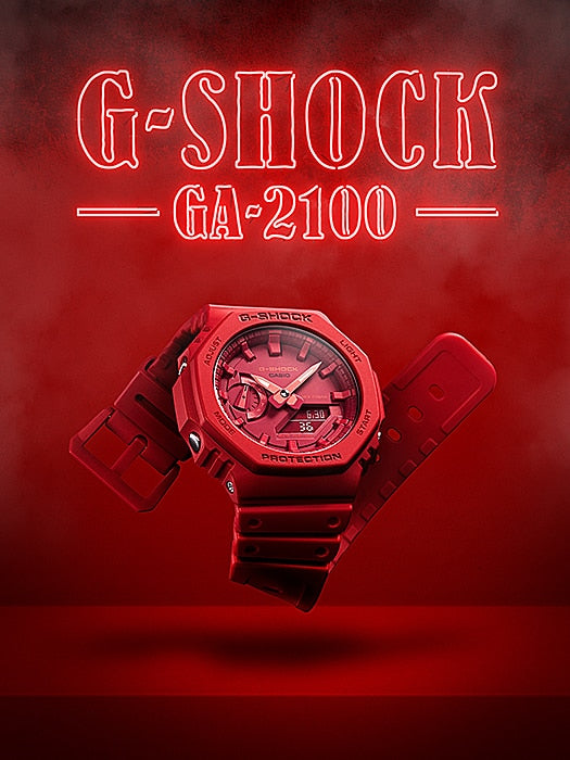 Casio G-Shock GA2100-4A Red Watch