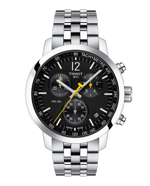 Tissot PRC 200 Chronograph cadran noir