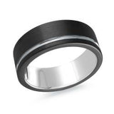 Bague Tungstène Fini Poli – Alliance Homme Malo