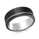 Bague Tungstène Fini Poli – Alliance Homme Malo