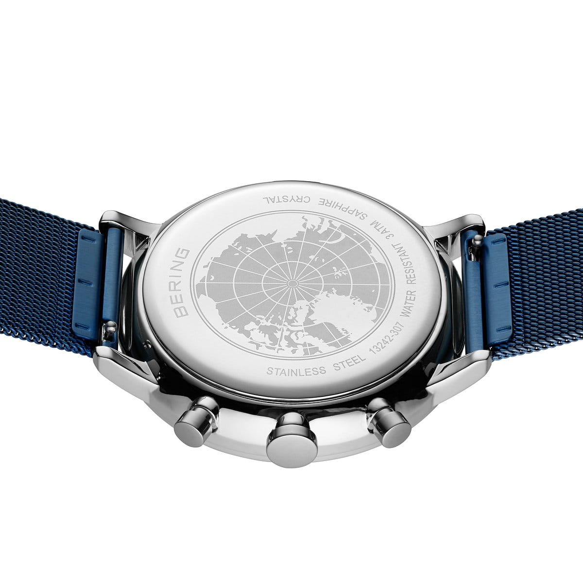 Bering Classic Femme Cadran Bleu 42mm