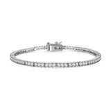 Bracelet Tennis Zircon 2mm – Reign Argent 925