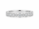 Bague Or Blanc 18K Diamants 0,50ct