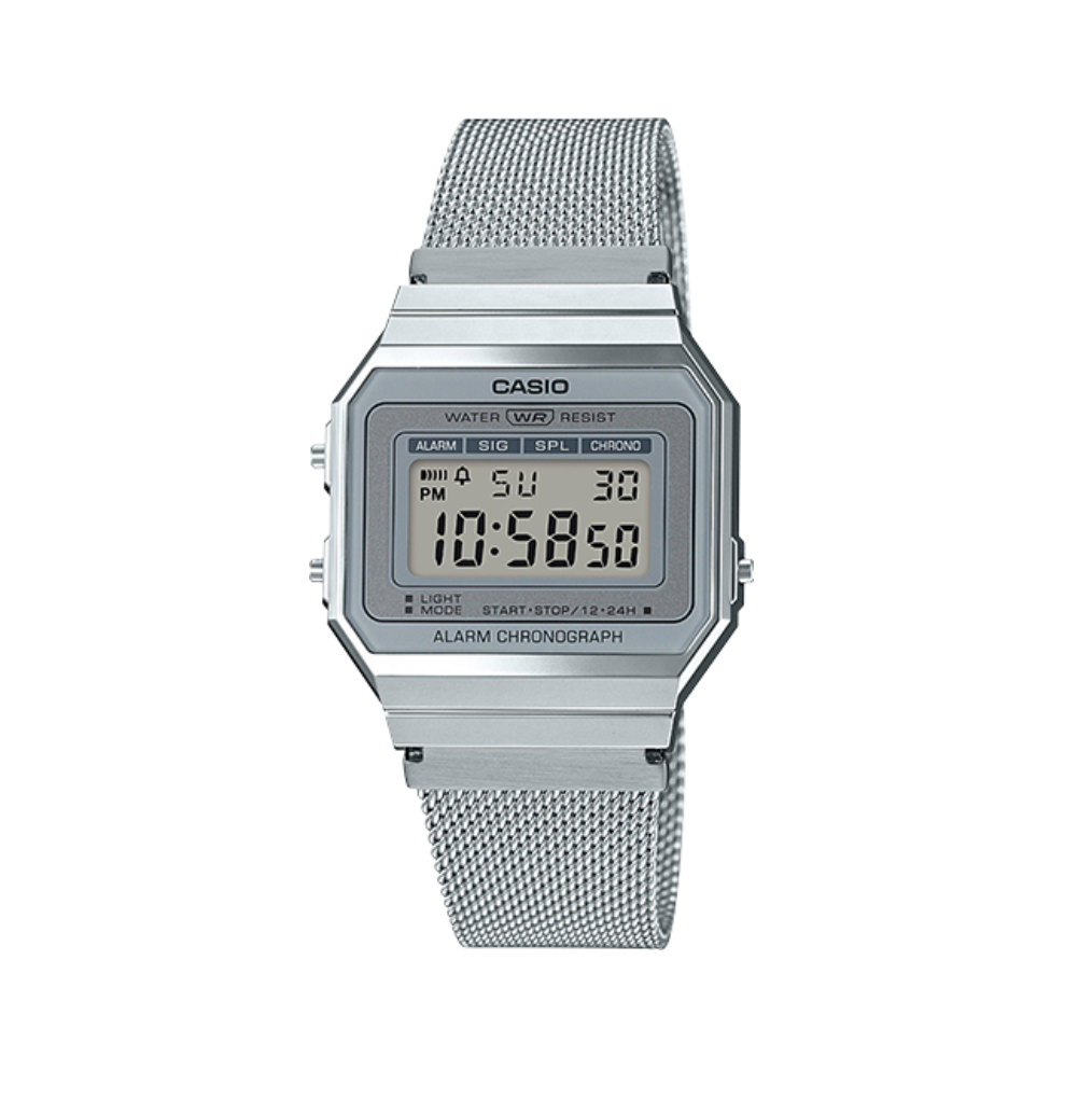 Casio Vintage A700 Argenté