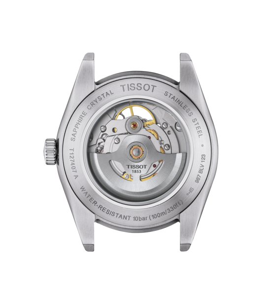 Tissot Gentleman Powermatic 80 Open Heart White Dial