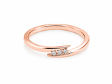 Bague Or 14K Diamants 0,10ct