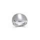 Bague Organique Dôme 13mm – Elle Argent 925