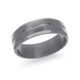 Bague Tantale Rainurée – Alliance Homme Malo
