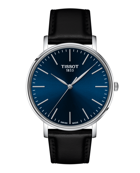 Tissot Everytime Gent Bicolore Bleu Cuir