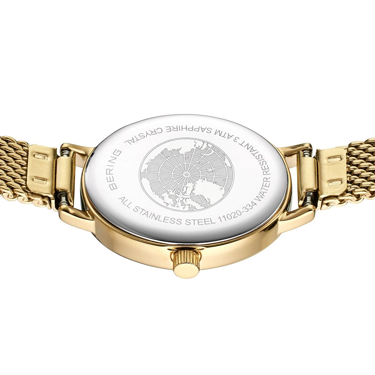 Bering Classic Femme Ovale Dorée 29mm