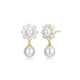 Boucles d'Oreilles Pendantes Perle – Reign Argent 925