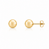 Boucles d'Oreilles Boules Or 10K