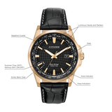 Montre Citizen World Perpetual Acier