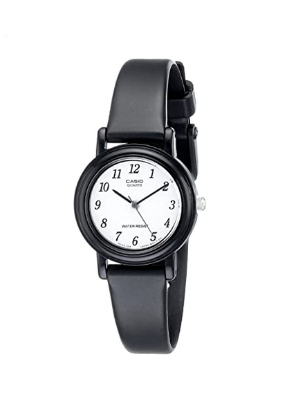 Montre Casio LQ139B-1B noire compacte