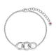 Bracelet Anneaux Zircon – Elle Argent 925