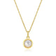 Collier Pendentif Nacre Blanche – Reign Argent 925