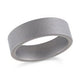 Bague Tungstène Lignes Épurées – Alliance Homme Malo