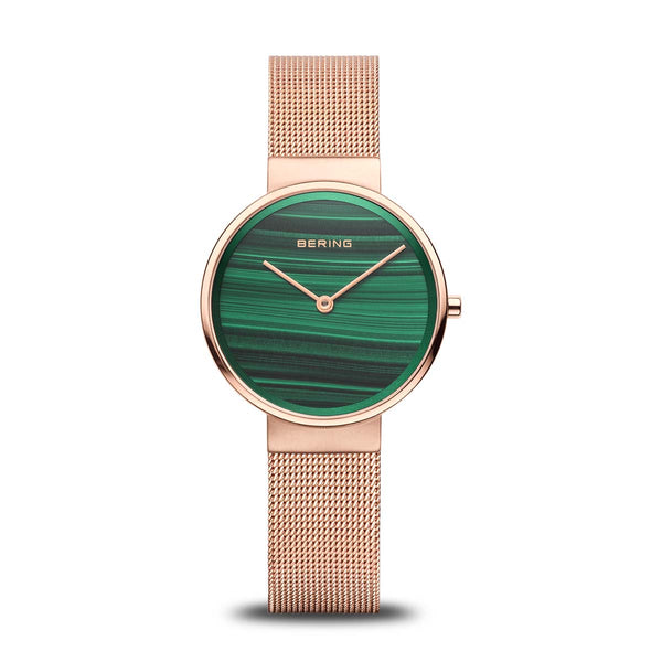 Bering Classic 31mm Malachite Dorée